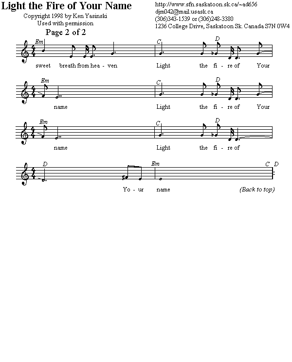 Light the Fire of Your Name notes (GIF file), Page 2