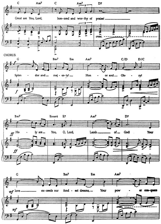 Splendor and Majesty - sheet music page 2