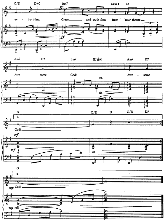 Splendor and Majesty - sheet music page 3
